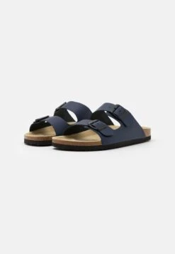 Pier One UNISEX - Hausschuh - Dark Blue -Modekleidung 001d3329ce3a4cd3834af99a4c9b318e