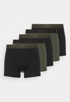 Pier One 5 PACK - Panties - Black/mottled Dark Grey 13 Pier One 5 PACK - Panties - Black/mottled Dark Grey -Modekleidung 00955010cec94d048deaec05ec199c27
