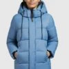 Khujo EVONA MATT - Winterjacke - Blau -Modekleidung 01cba5637efd407195b5c8797c3772d9