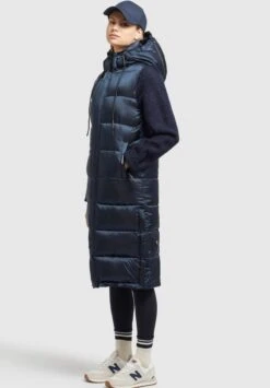 Khujo TOURIN - Weste - Dunkelblau -Modekleidung 0252c7e0badf4a56ba0f79330b47e438