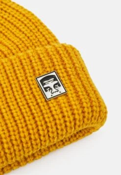 Obey Clothing MICRO BEANIE UNISEX - Mütze - Yellow -Modekleidung 027cdb0382ff42aa81d0156d04ae978b