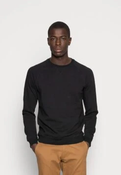 Pier One 2 PACK - Sweatshirt - Mottled Light Grey/black -Modekleidung 029f7c3dd9af416989fd47d111d08b8b