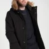 Pier One Parka - Black -Modekleidung 089c59e5e5714c19b6a8c41831f85070