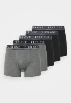 Pier One 5 PACK - Panties - Black/mottled Dark Grey 12 Pier One 5 PACK - Panties - Black/mottled Dark Grey -Modekleidung 0bef183125834ec58b4062b836afe5ae 1