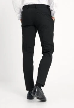 BASIC PLAIN BLACK TUX SUIT SLIM FIT - Anzug - Black -Modekleidung 1397473d5a3941158c97b906bf2a1966