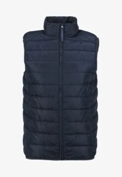 Pier One Weste - Dark Blue -Modekleidung 15fc22cc55624553ab2c6044d81d2d43