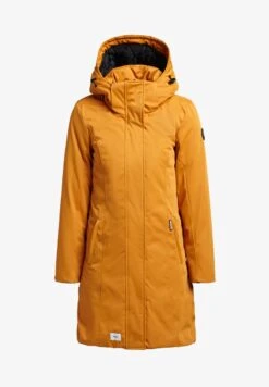 Khujo BLOSSOM - Wintermantel - Orangebraun -Modekleidung 16adfb7b11384faa9b4daf87af938792
