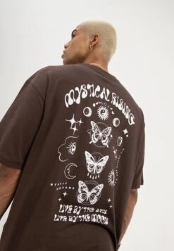 YOURTURN UNISEX - T-Shirt Print - Brown -Modekleidung 21d7423da5f447dea09e51e16fe2ccf6