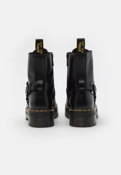 Dr. Martens JADON HARNESS UNISEX - Schnürstiefelette - Black Paris -Modekleidung 22c3c92fe6504c72aea36fcaaf33d6ad