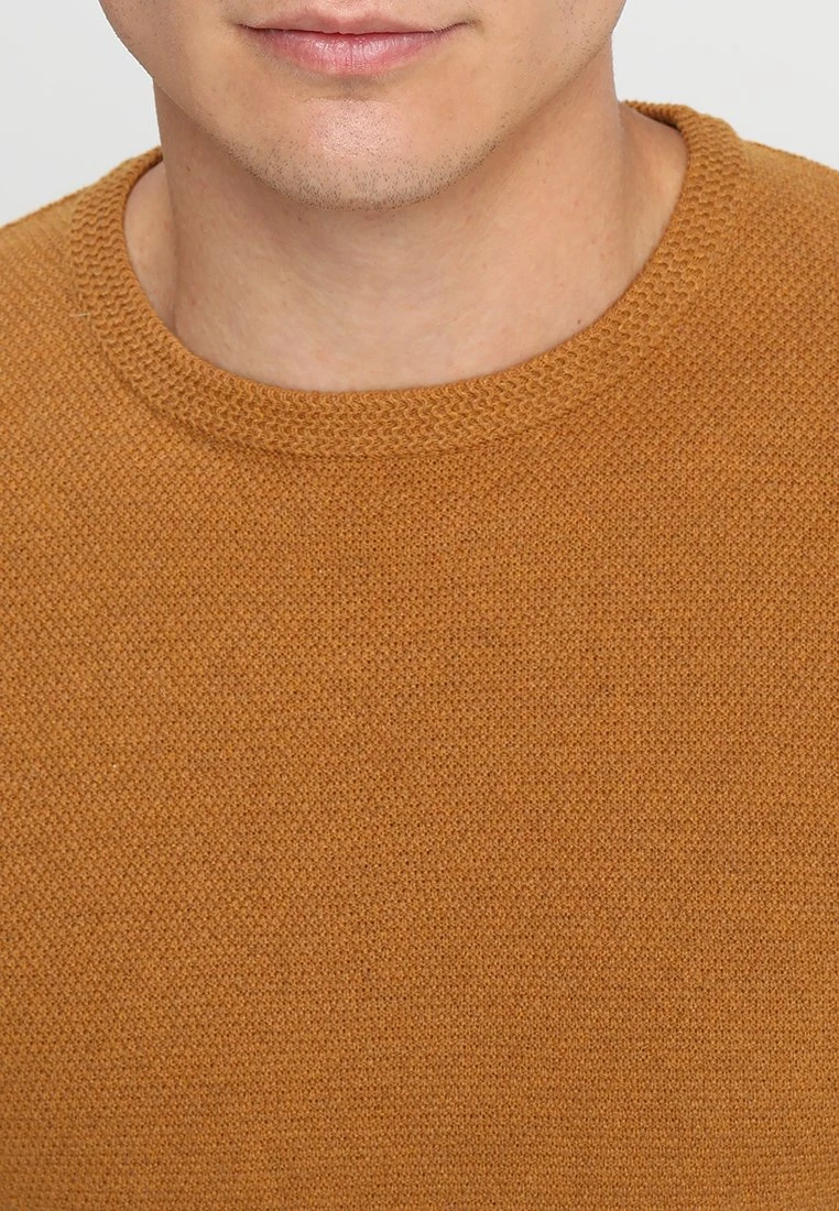 Pier One Strickpullover - Mottled Dark Yellow 6 Pier One Strickpullover - Mottled Dark Yellow – Bild 4