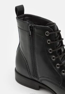 Pier One Schnürstiefelette - Black -Modekleidung 2ea7b6da943a4330b5250783ad08caba