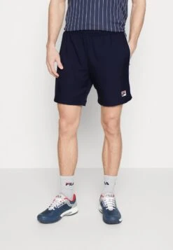 Fila LEON - Kurze Sporthose - Navy