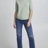 B.young BYPUSTI TSHIRT 2 - T-Shirt Basic - Frosty Green