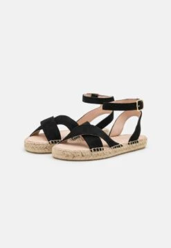 Anna Field LEATHER - Espadrille - Black 10 Anna Field LEATHER - Espadrille - Black -Modekleidung 33bbca6e7c5f482fa6c9bbf4d4775864