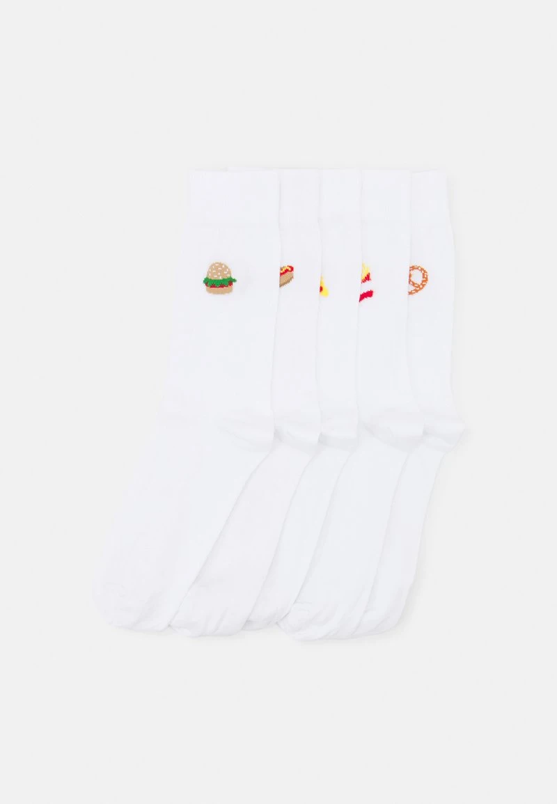 Pier One 5 PACK - Socken - White 3 Pier One 5 PACK - Socken - White