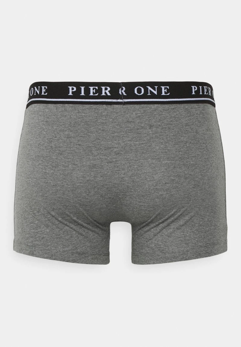 Pier One 5 PACK - Panties - Black/mottled Dark Grey 5 Pier One 5 PACK - Panties - Black/mottled Dark Grey – Bild 3