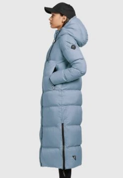 Khujo LAMERA - Wintermantel - Hellblau -Modekleidung 36878e682d344e80a03b0b84f5d6370e