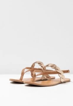 Zehentrenner - Cognac -Modekleidung 3cd3fabb84454a7f82595a1987532647