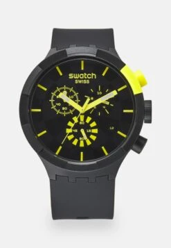 Swatch RACING PLEASURE - Chronograph - Black/yellow -Modekleidung 44c561a4591944399d217a24041af52f 1