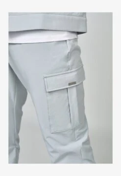 SikSilk UTILITY - Cargohose - Grey -Modekleidung 4ad6d778986947ba861dc86d54347fb2