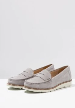 Anna Field COMFORT LEATHER - Slipper - Grey -Modekleidung 4c4570f7d8534c099ae427e8c80cf336
