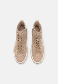 Gabor Sneaker High - Desert/panna -Modekleidung 4d67f68065114057a078ba81977d93c9