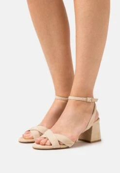 Anna Field LEATHER - Riemensandalette - Beige