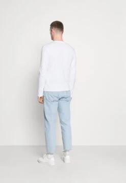 Pier One 5 PACK - Langarmshirt - White/dark Blu/grey -Modekleidung 501e285d599547fa8b3d97a7168757c4