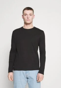 Pier One 5 PACK - Langarmshirt - White/dark Blu/grey -Modekleidung 504fb867bed4445ca997ccec5c3b3174