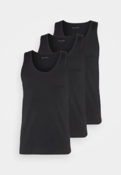 Pier One 3 PACK - Top - Black -Modekleidung 53d2b6fb89474a66a34f13a6a78b9788
