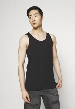 Pier One 3 PACK - Top - White/black 10 Pier One 3 PACK - Top - White/black -Modekleidung 591da08fe9cc4322be9f54374940a0f5