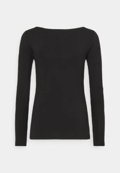 Anna Field 2 PACK - Langarmshirt - Black/mottled Grey -Modekleidung 5a8033a3751c48308c4c23e206082a50