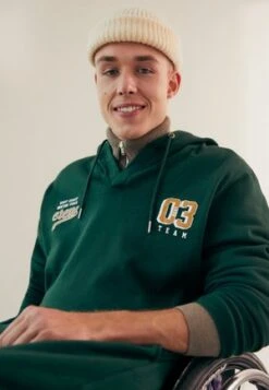 Pier One Sweatshirt - Dark Green -Modekleidung 5ca255914a114a5fb71c8f7f8e973148