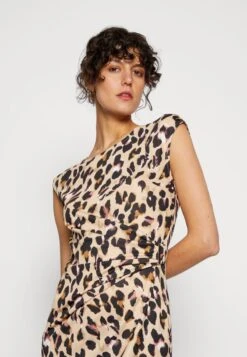 Anna Field Jerseykleid - Black/beige/multi-coloured -Modekleidung 5e22627d08b34c298b5ad72270805ab1