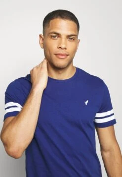 Pier One T-Shirt Print - Blue -Modekleidung 621e40f5b57b430b922e1d3a4ff13a1d