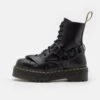 Dr. Martens JADON HARNESS UNISEX - Schnürstiefelette - Black Paris -Modekleidung 631a27d10d954ba98560923531f09344