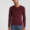 Pier One Strickpullover - Bordeaux