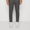 Only & Sons ONSLINUS TAP CROP PANT - Stoffhose - Medium Grey Melange -Modekleidung 669b6d6508ba4bb2aa27ea60a8becd57