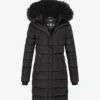 Navahoo LOTUSBLÜTE PRINCESS - Wintermantel - Schwarz -Modekleidung 67122df734f2441783351bec8bc0aaa9