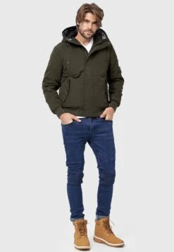 Indicode Jeans ALBANY - Winterjacke - Army -Modekleidung 685fc310818740e08e15194af87a12bd 1