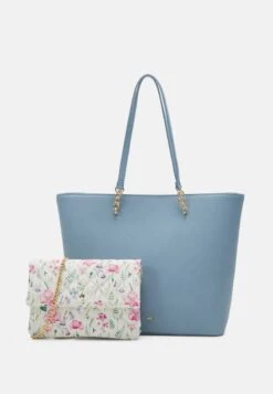 Anna Field SET - Shopping Bag - Blue