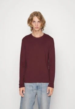 Pier One 5 PACK - Langarmshirt - White/dark Blue/black -Modekleidung 73ea04f565a34a4496a31f1b357b68b0