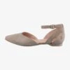 Apple Of Eden SS22-BENY KLASSISCHE - Riemchenballerina - Taupe