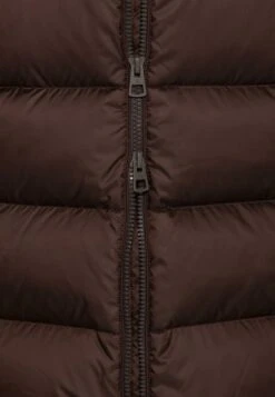 Marc O'Polo COAT LONG FIX HOOD WITH DRAWSTRING LONG ZIPPER - Daunenmantel - Hickory Brown -Modekleidung 7733b8d6738d4db7baabe02a061e4e32