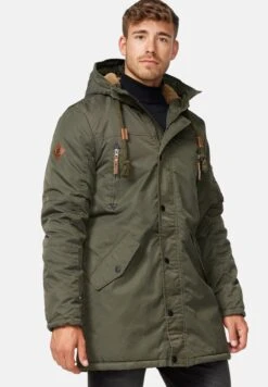 Indicode Jeans BARDSLEY - Wintermantel - Forest 12 Indicode Jeans BARDSLEY - Wintermantel - Forest -Modekleidung 792193cbd1b54f9985118354b8a71caa