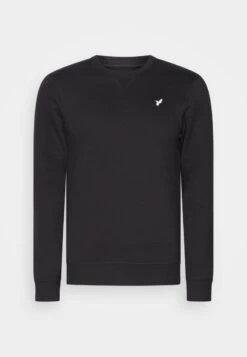 Pier One Sweatshirt - Black/mottled Grey -Modekleidung 7954a7df4b094e52bda097136e48cead