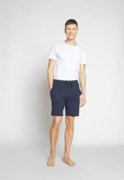 Pier One 3 PACK - Nachtwäsche Hose - Dark Blue/mottled Grey -Modekleidung 7e472cc097e6444cadabab4e21135dcc 1