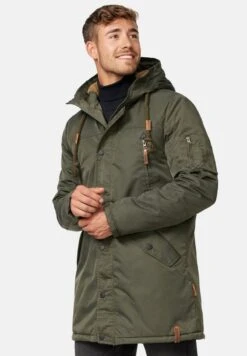 Indicode Jeans BARDSLEY - Wintermantel - Forest 11 Indicode Jeans BARDSLEY - Wintermantel - Forest -Modekleidung 8025b6bab5b643808a4f9691a77ace74