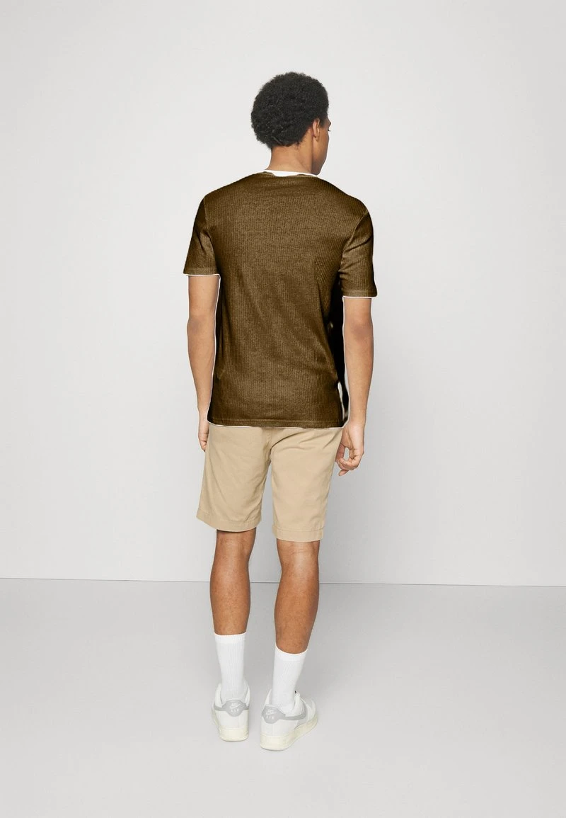 Pier One 2 PACK - Shorts - Tan/black 5 Pier One 2 PACK - Shorts - Tan/black – Bild 3