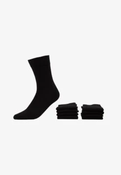 Pier One 7 PACK - Socken - Black -Modekleidung 88230a8554954542800787e9a22e22b5